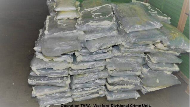 <p>The drugs were seized by Gardaí following a search on Friday, August 22. Pic: An Garda Síochána </p>