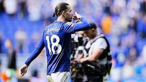 Jack Grealish shines as Everton christen new stadium with victory over Brighton