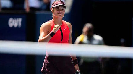 Emma Raducanu records first US Open victory since her 2021 title success