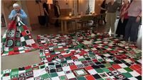 The 40-meter travelling Grannies for Gaza quilt is coming to Waterford 