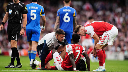 Bukayo Saka set to miss Liverpool clash and England qualifiers
