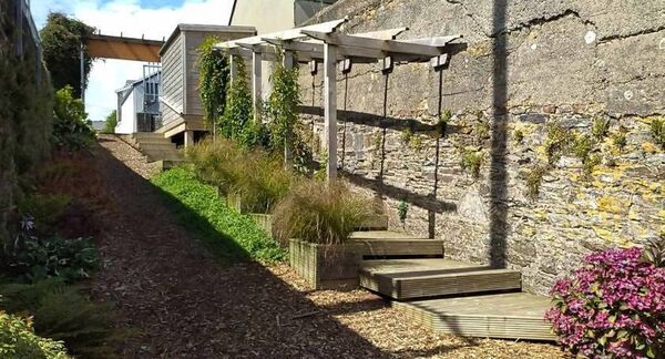 The Top of the City Community Garden has been completely transformed