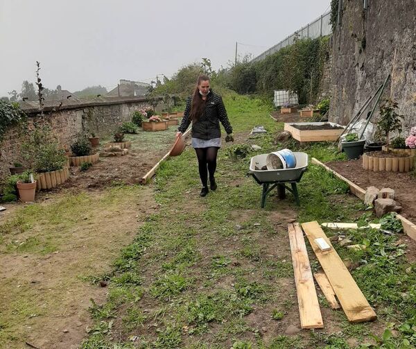 A lot of hard work and dedication went into transforming the Top of the City Community Garden
