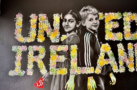 Inclusive 'United Ireland' mural is unveiled in Waterford City - News ...