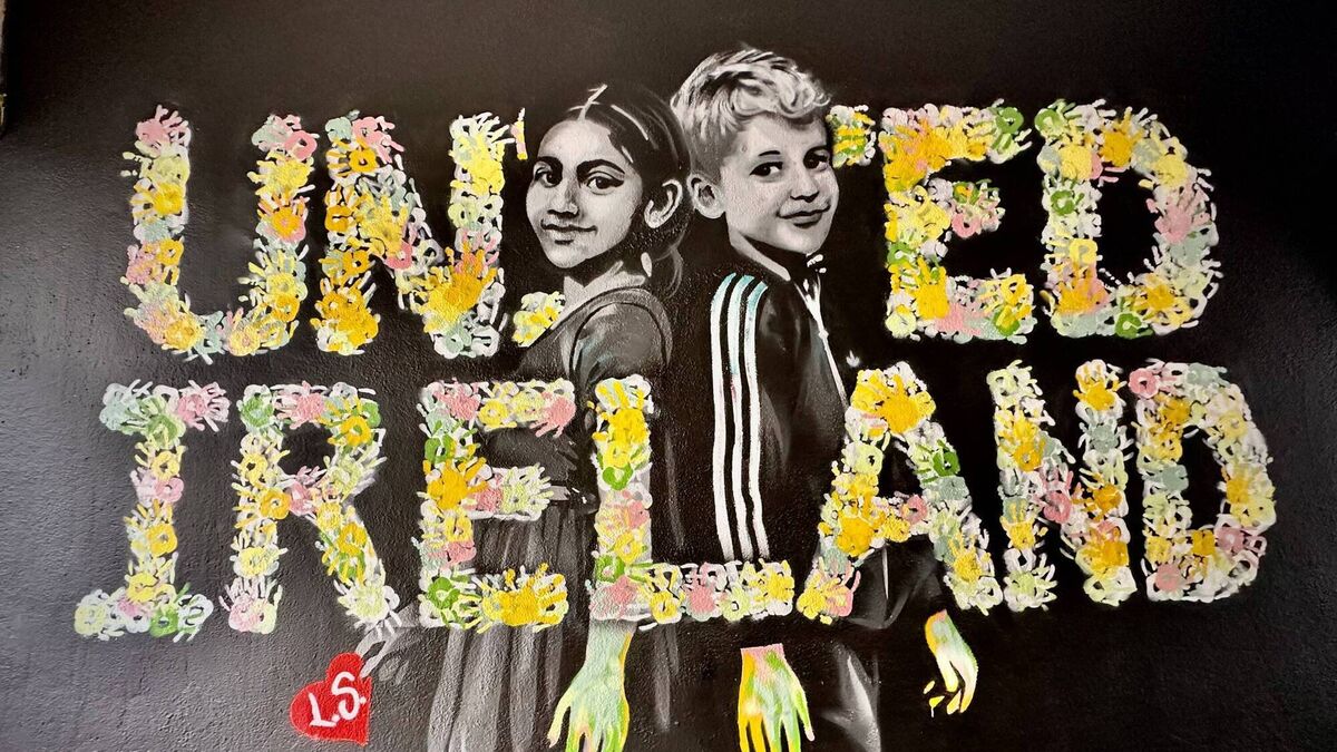 Inclusive 'United Ireland' mural is unveiled in Waterford City