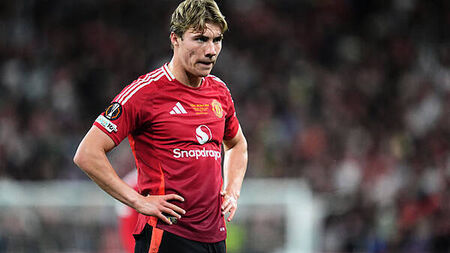 Rasmus Hojlund available to face Grimsby despite rumours of Man Utd exit