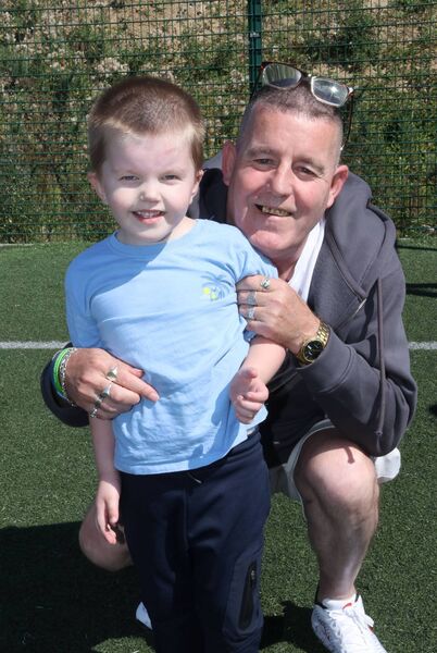 Ellilla and Philip, at the Sacred Heart Family Resource Centre, Fun Day. Photo: Joe Evans Ellilla and Philip, at the Sacred Heart Family Resource Centre, Fun Day. Photo: Joe Evans