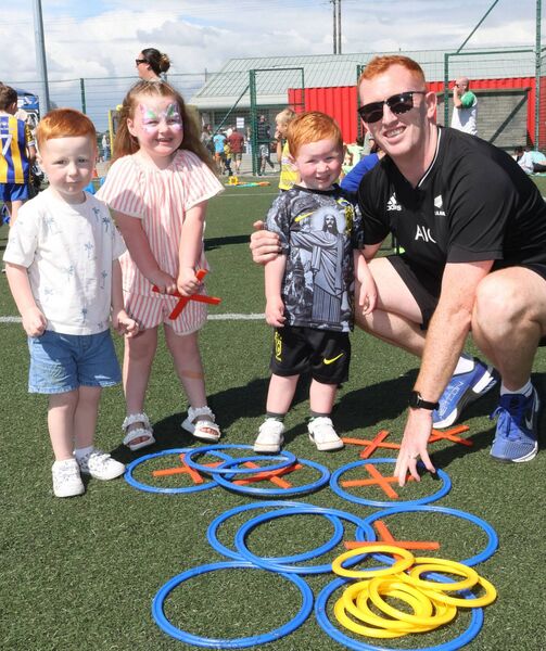 Ollie, Annie, Iarlaith and Eoghan, at the Sacred Heart Family Resource Centre, Fun Day. Photo: Joe Evans Ollie, Annie, Iarlaith and Eoghan, at the Sacred Heart Family Resource Centre, Fun Day. Photo: Joe Evans