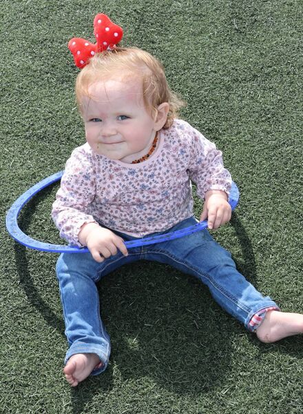 Freya, at the Sacred Heart Family Resource Centre, Fun Day. Photo: Joe Evans Freya, at the Sacred Heart Family Resource Centre, Fun Day. Photo: Joe Evans