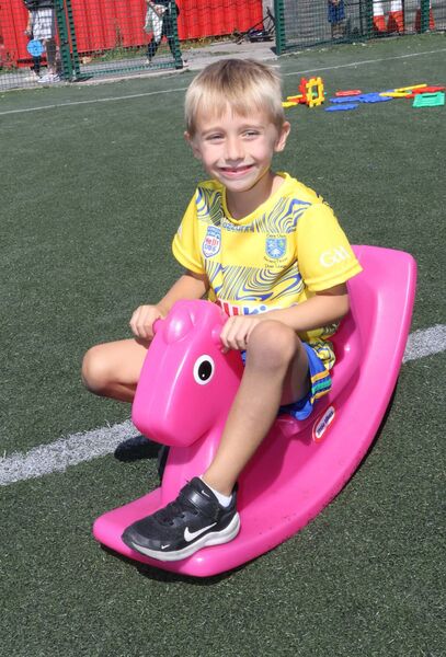 Adam Millea, at the Sacred Heart Family Resource Centre, Fun Day. Photo: Joe Evans Adam Millea, at the Sacred Heart Family Resource Centre, Fun Day. Photo: Joe Evans