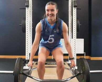 Kate Hickey balanced sport with her studies. Pic: SETU.ie