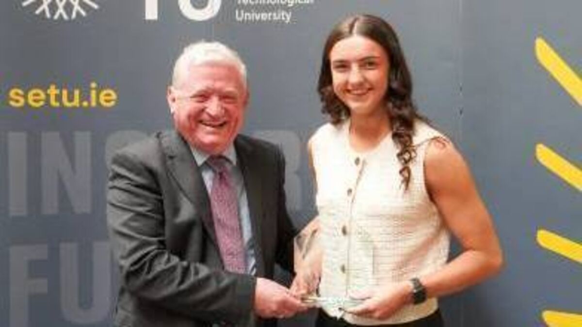 Sport and study is a challenge that class act SETU student Kate faces with ease