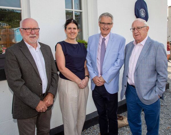 Pictured were Brendan Grogan, Civic Trust, Bernadette Guest, Heritage Officer, WC&amp;CC, Eugene Broderick, Chair, Civic Trust and Donie Brazil, Civic Trust. Photo: John Power