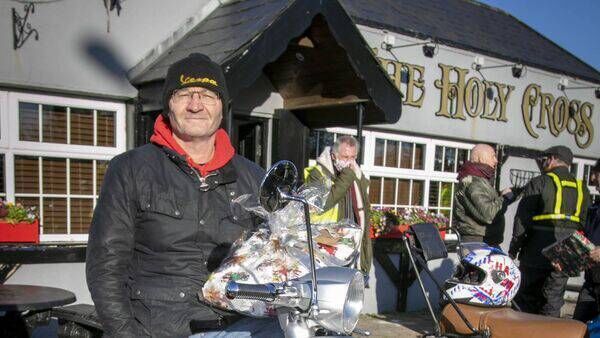 Dave Lacey at an annual Toy Run for University Hospital Waterford. Photo: Joe Evans Dave Lacey at an annual Toy Run for University Hospital Waterford. Photo: Joe Evans