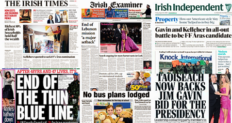 What the papers say: Friday's front pages
