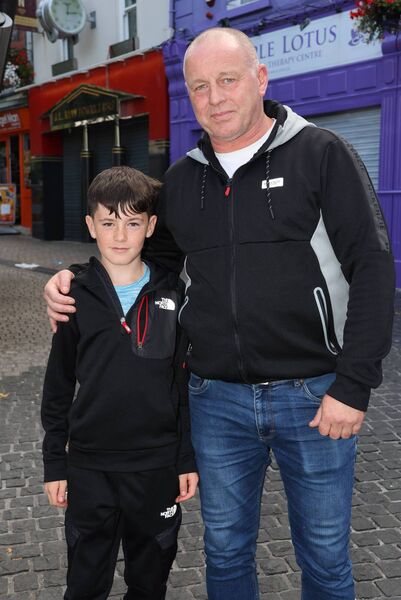 Calum Bolger Martin and Freddie Carroll. Photo: Joe Evans Calum Bolger Martin and Freddie Carroll. Photo: Joe Evans