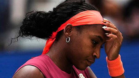 Coco Gauff tries to be positive after chastening US Open defeat to Naomi Osaka