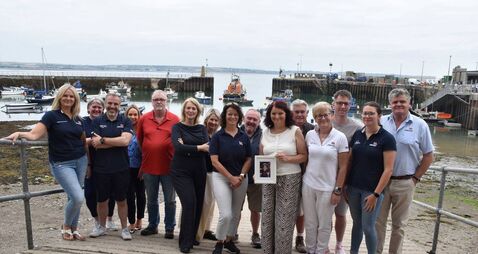 Waterford RNLI press officer attends poignant training event in Cork
