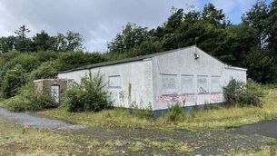 <p>Clover Meats grounds</p>