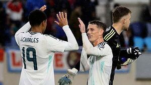 Justin Devenny and Shea Charles find net as Northern Ireland win in Luxembourg Justin Devenny and Shea Charles find net as Northern Ireland win in Luxembourg