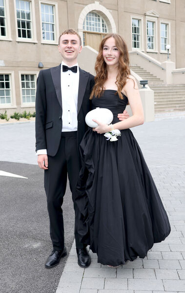  William Fitzgerald and Maureen Corrigan, at the Waterpark College Debs/Grad Ball. Photo: Joe Evans