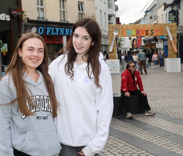 Katie and Faye at Waterford Harvest Festival. Photo: Joe Evans Katie and Faye at Waterford Harvest Festival. Photo: Joe Evans