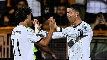Cristiano Ronaldo nets brace as Portugal hammer Armenia in World Cup qualifying