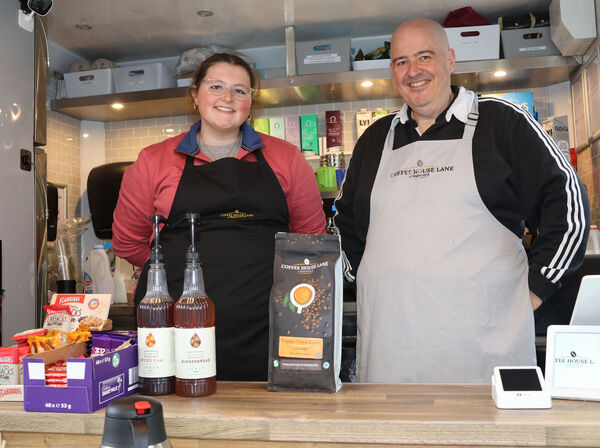 Kara and Mark Bergin, Coffee House Lane, at Waterford Harvest Festival. Photo: Joe Evans Kara and Mark Bergin, Coffee House Lane, at Waterford Harvest Festival. Photo: Joe Evans