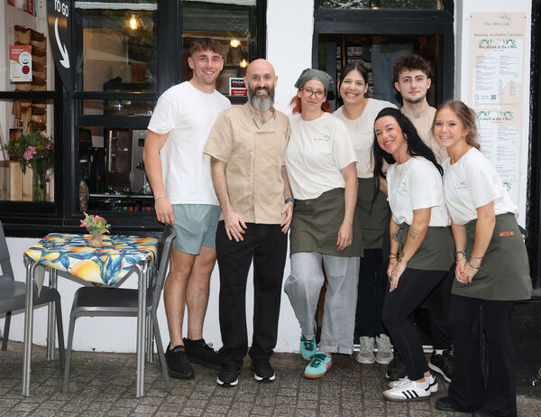The Olive Cafe staff, at Waterford Harvest Festival. Photo: Joe Evans The Olive Cafe staff, at Waterford Harvest Festival. Photo: Joe Evans
