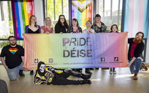 Pride of the Déise comittee 2025. Photo: Joe Evans Pride of the Déise comittee 2025. Photo: Joe Evans
