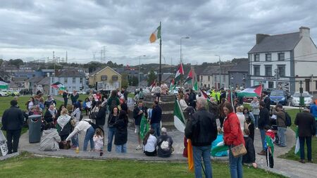 WATCH: March in support of Palestine attracts hundreds in Waterford City