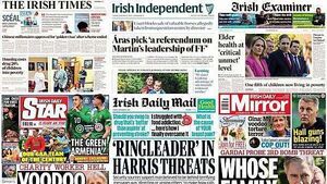 What the papers say: Tuesday's front pages