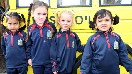 In Photos: First Day in school in St Ursula's Primary School in Waterford