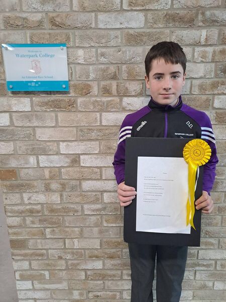 David Dempsey wins with his poem dedicated to mothers everywhere. David Dempsey wins with his poem dedicated to mothers everywhere.