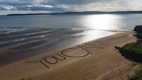Waterford foster families help create world's largest ever sand message