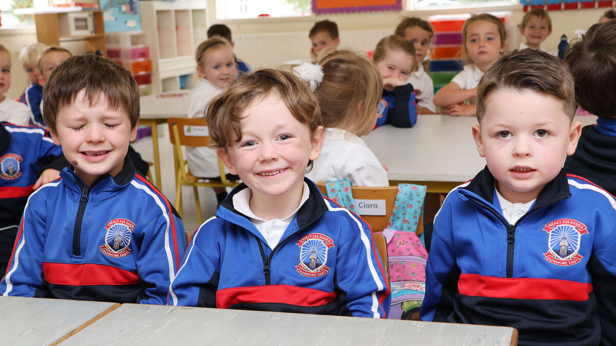 In Photos: First day in school at Réalt na Mara National School in Waterford