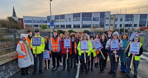Waterford pupils encouraged to take things in their 'stride'
