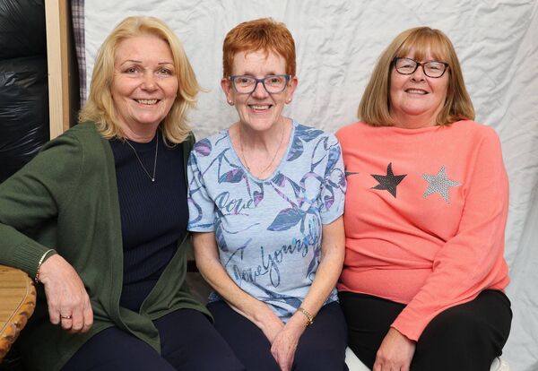 Julie Horan, Dolores Collins and Caroline Kirby. Julie Horan, Dolores Collins and Caroline Kirby.