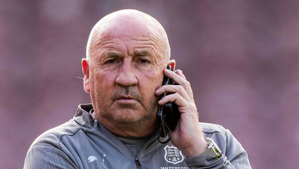 A big week lies ahead for Waterford FC manager John Coleman and his players. Photo: INPHO