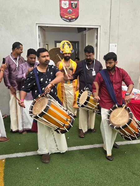 Pictured at the Onam Indian celebration in Waterford. Pic: An Garda Síochána Waterford FB