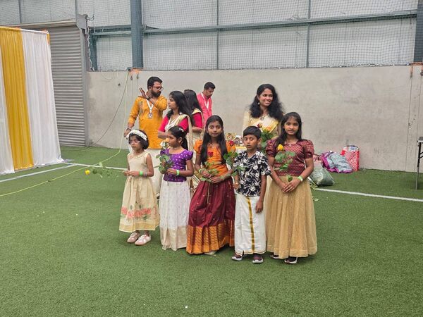 Pictured at the Onam Indian celebration in Waterford. Pic: An Garda Síochána Waterford FB