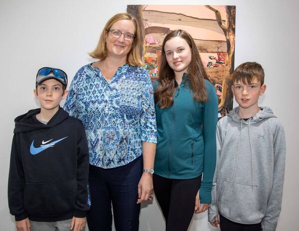 Attending were James Raliegh, Maria Mulcahy, Lilly and Olan O'Keefe. Photo: John Power