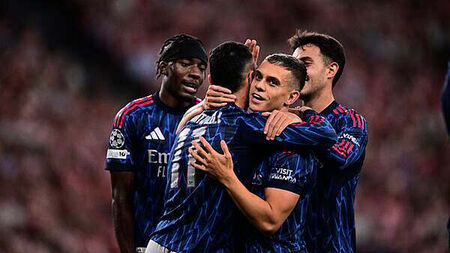 Arsenal super-subs Gabriel Martinelli and Leandro Trossard earn win in Bilbao