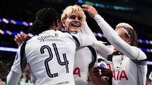 Thomas Partey on losing side as Tottenham win on Champions League return Thomas Partey on losing side as Tottenham win on Champions League return