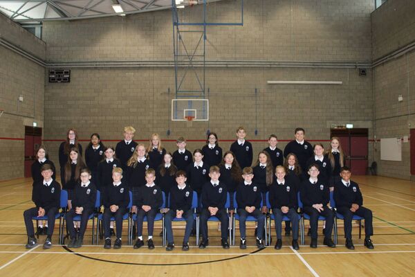The Holycross First Year class in Abbey Community College