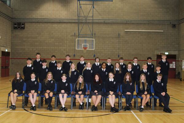 The Ardmore First Year class in Abbey Community College