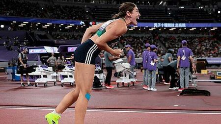Kate O'Connor wins silver medal for Ireland in heptathlon