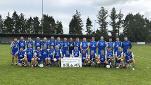<p>Waterford team that took on Derry in the All-Ireland Masters final. </p>