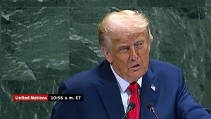 Watch: Trump criticises EU immigration policy and recognition of Palestinian statehood