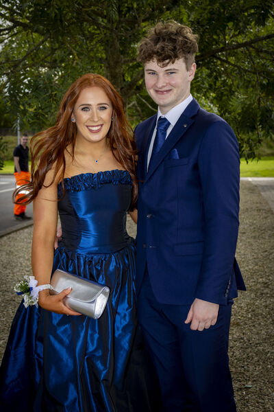 Aoife Ryan and Hugh Power, at St. Angela's Debs Ball. Aoife Ryan and Hugh Power, at St. Angela's Debs Ball.